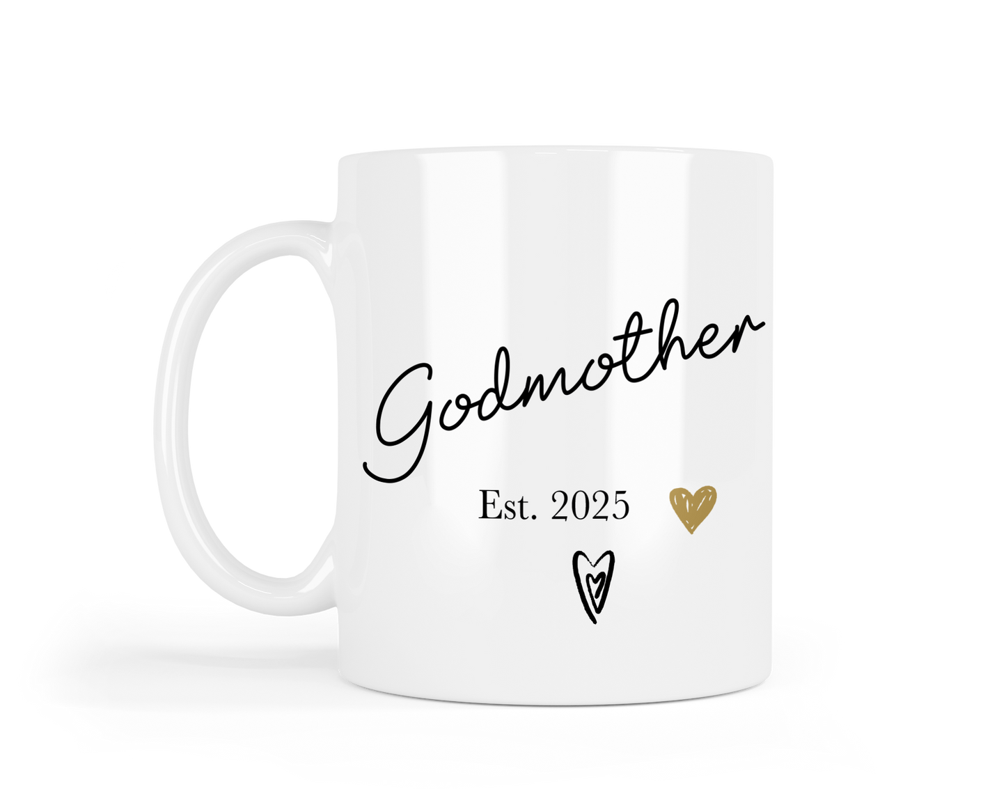 Godmother Mug - Godfather Mug - Godparent Thank You Gifts - Godparent Mugs - Godmother Thank You Gift