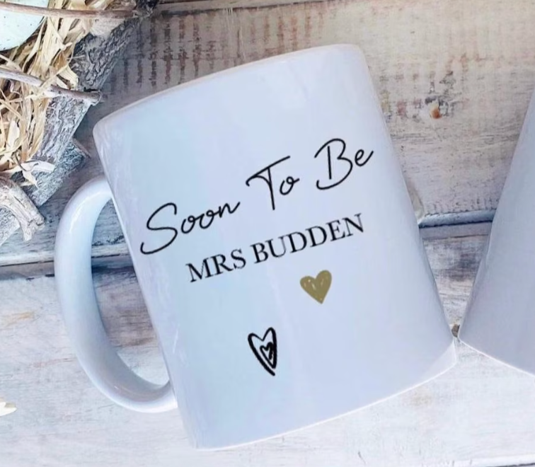 Engagement Gift For Couples - Soon To Be And One Lucky Mugs - Couple Gifts - Engagement Present - Engagement Mugs