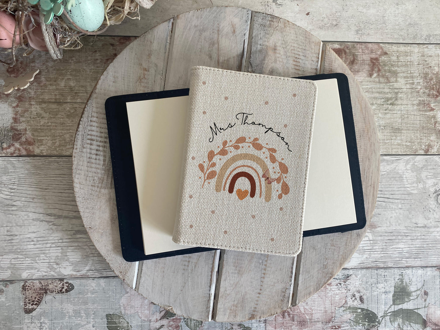 Personalised Teacher Notebook, New Teacher Gifts, Graduation Gift