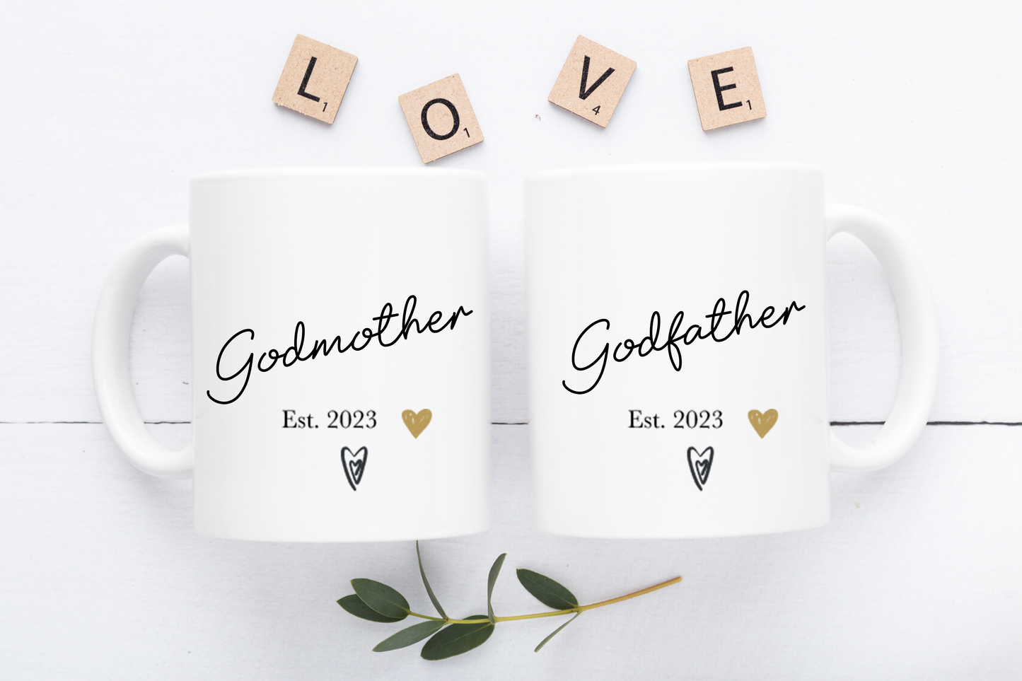 Godmother Mug - Godfather Mug - Godparent Thank You Gifts - Godparent Mugs - Godmother Thank You Gift