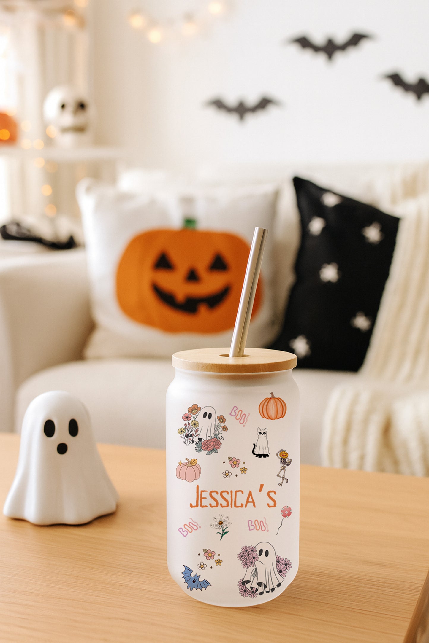 Personalised Halloween Cup - Party Cups - Friend Gifts - Halloween Gifts - Autumn Gifts