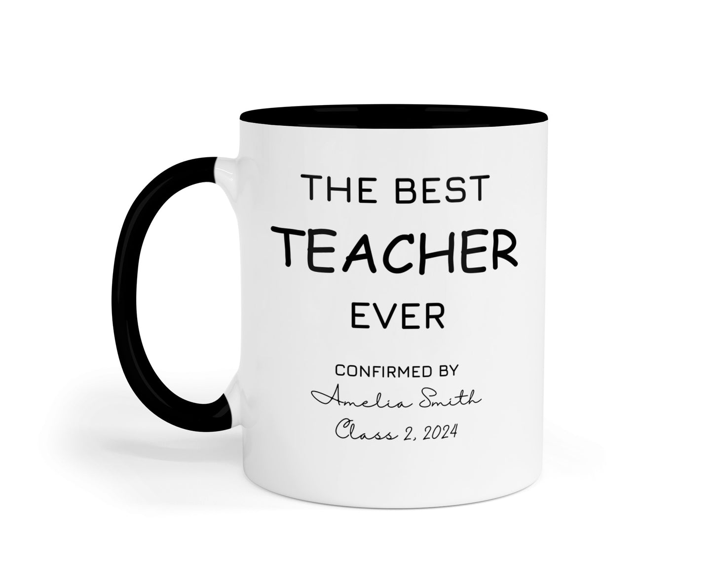 Teacher Gift Male - Personalised Teacher Mug - Gift For Him - Teacher Appreciation - Thank You Teacher - End Of Term Gift