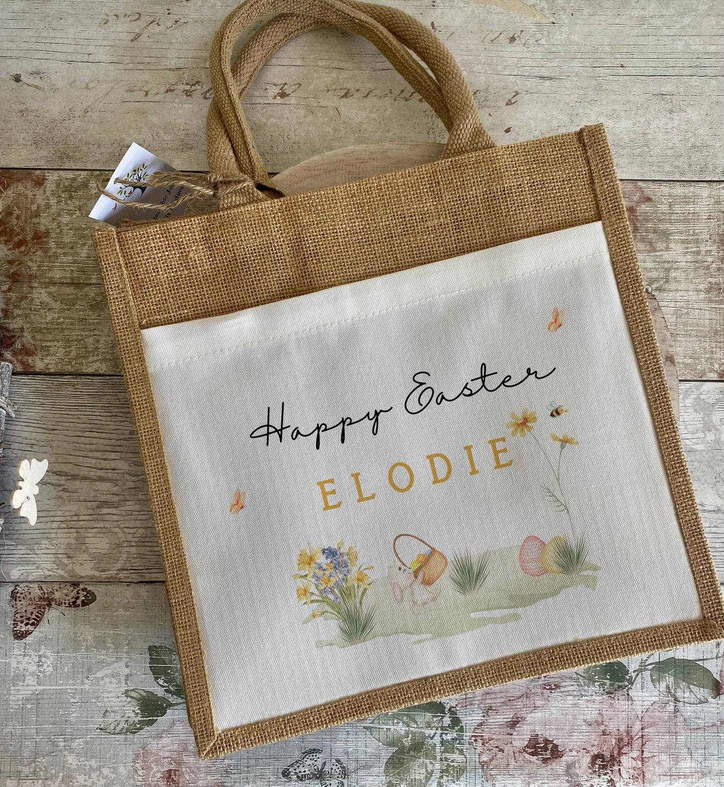 Personalised Easter Basket, Easter Bag For Kids, Easter Gifts, Easter Sack, Easter Decorations