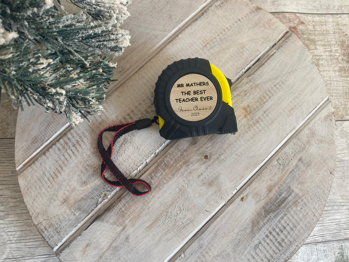 Teacher Gifts For Him - Teacher Appreciation Gift - End Of School Year Gift - Tape Measure