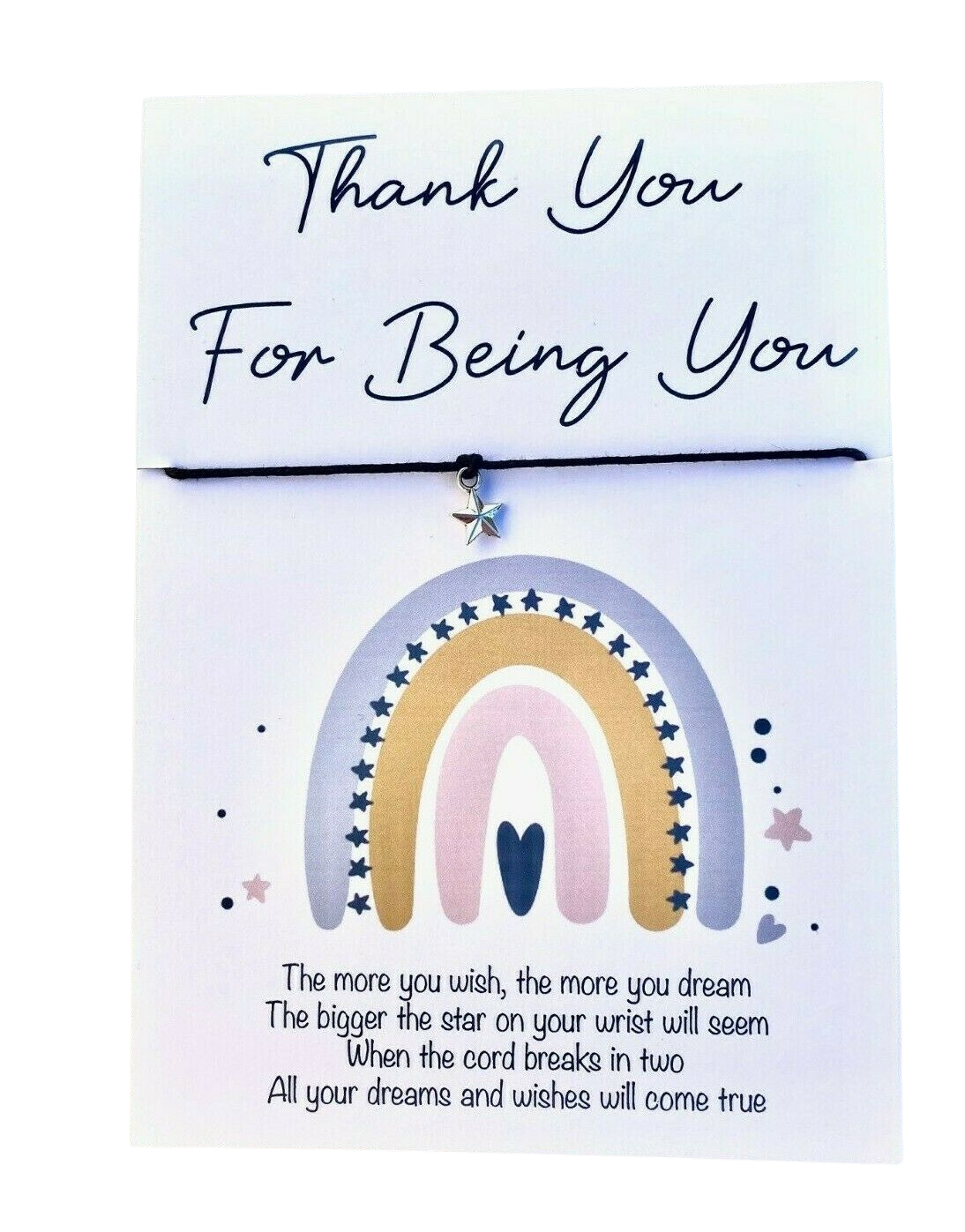 Thank you teacher bracelet online