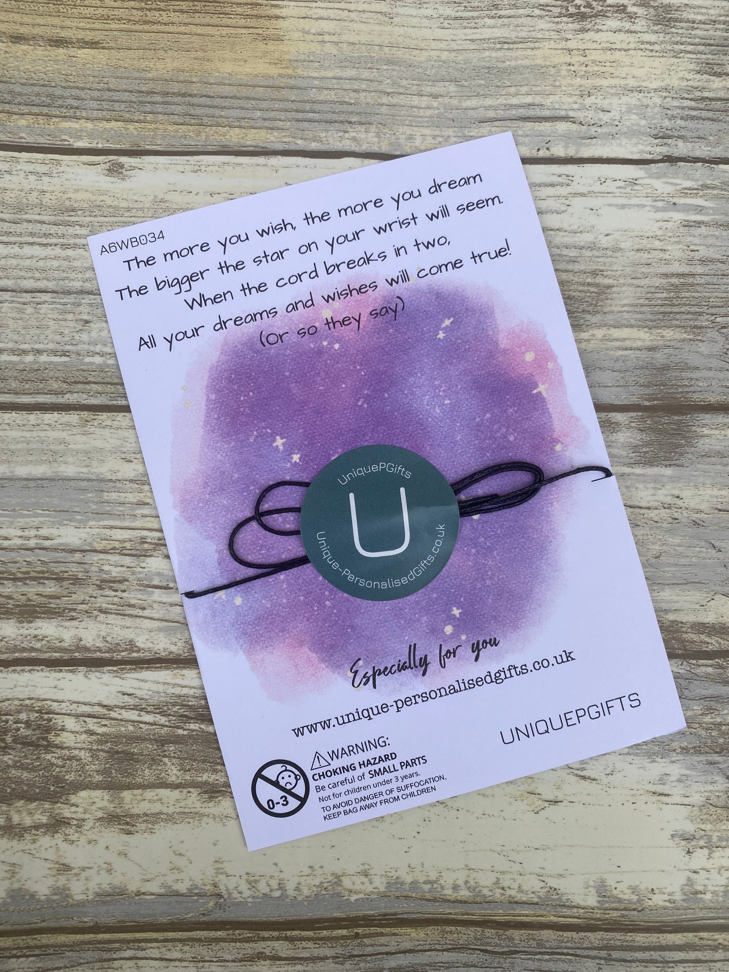 Best Friend Gift, Friendship Wish Bracelet