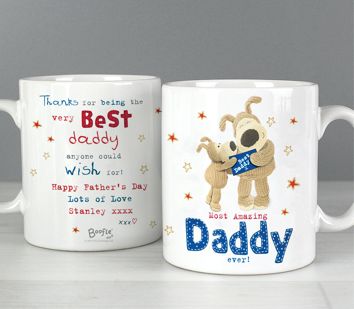 Personalised Boofle Most Amazing Daddy Mug