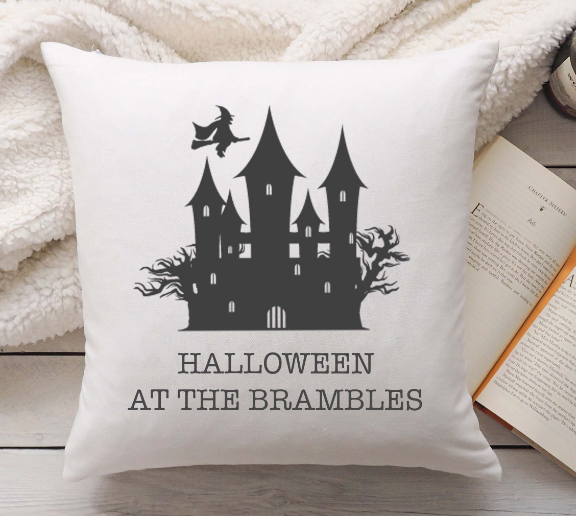 Personalised Halloween Gifts - Halloween Cushion, Halloween Decor