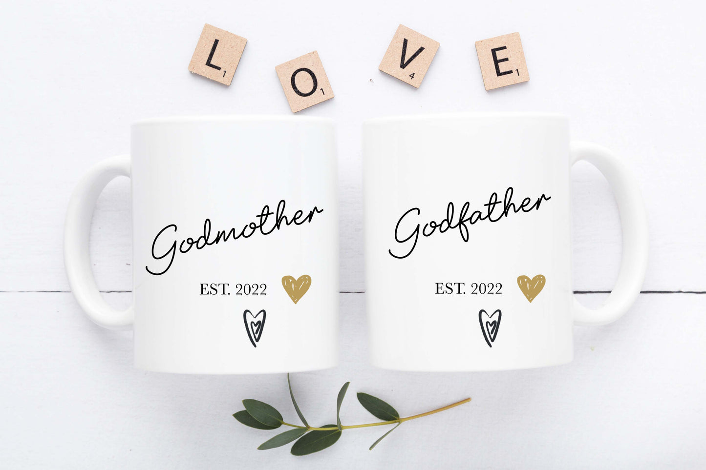 Godmother Mug - Godfather Mug - Godparent Thank You Gifts - Godparent Mugs - Godmother Thank You Gift