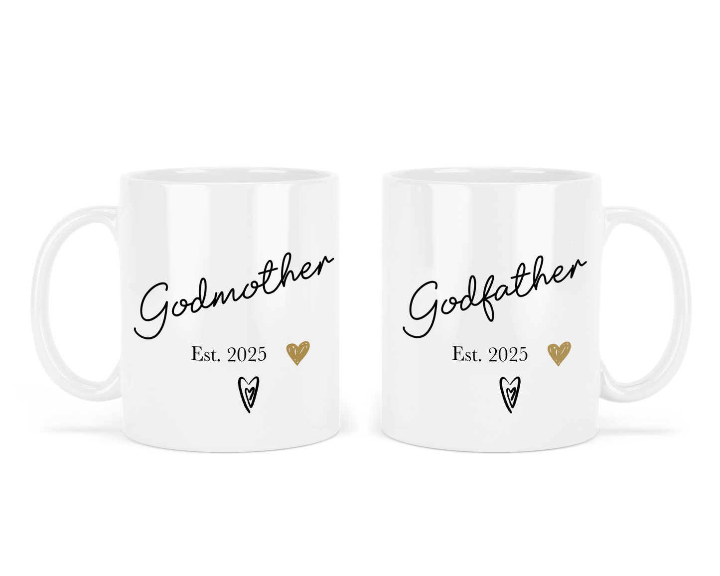Godmother Mug - Godfather Mug - Godparent Thank You Gifts - Godparent Mugs - Godmother Thank You Gift