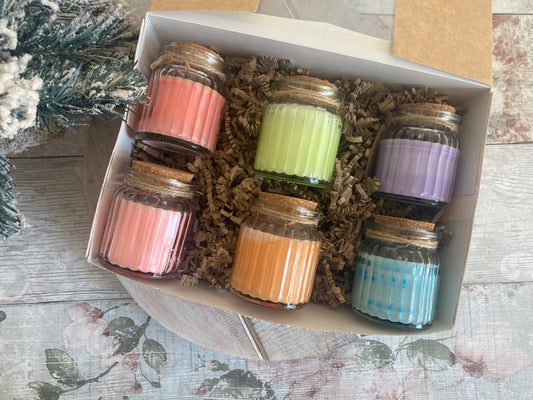 Luxury Christmas Candle Hamper - Gift For Mum - Friend Gift Hamper - Christmas Gift - Hamper For Women