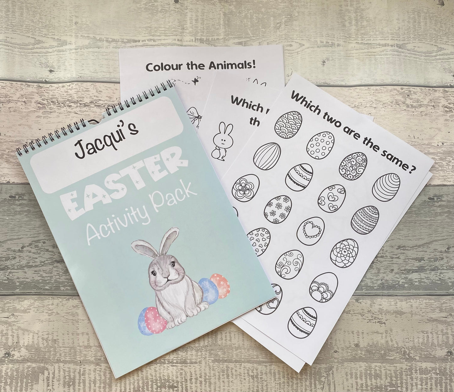 Easter Activity Gift Pack, Easter Gift For Kids, Easter Bunny Gifts, Easter Egg Hunt Gift