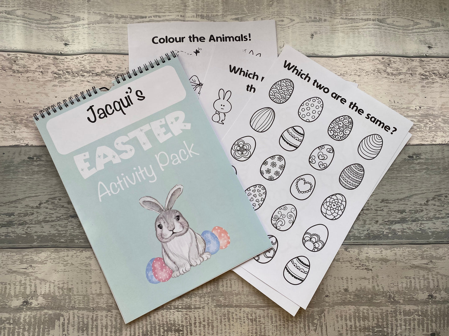 Easter Activity Gift Pack, Easter Gift For Kids, Easter Bunny Gifts, Easter Egg Hunt Gift