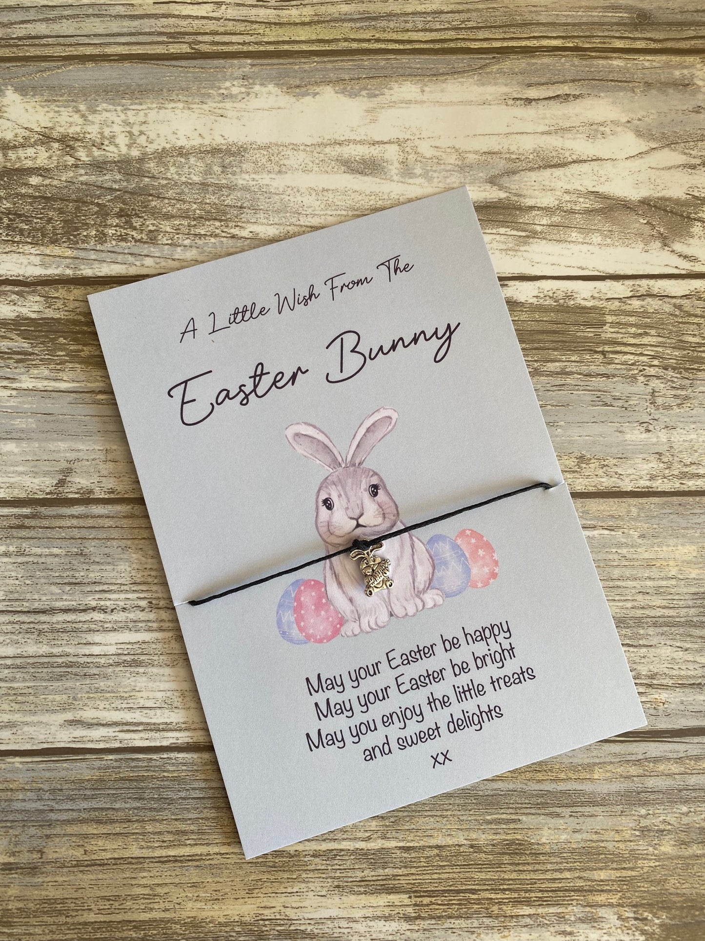 Easter Wish Bracelet For Kids - Easter Egg Hunt Prize - Easter Card - Easter Gift For Kids