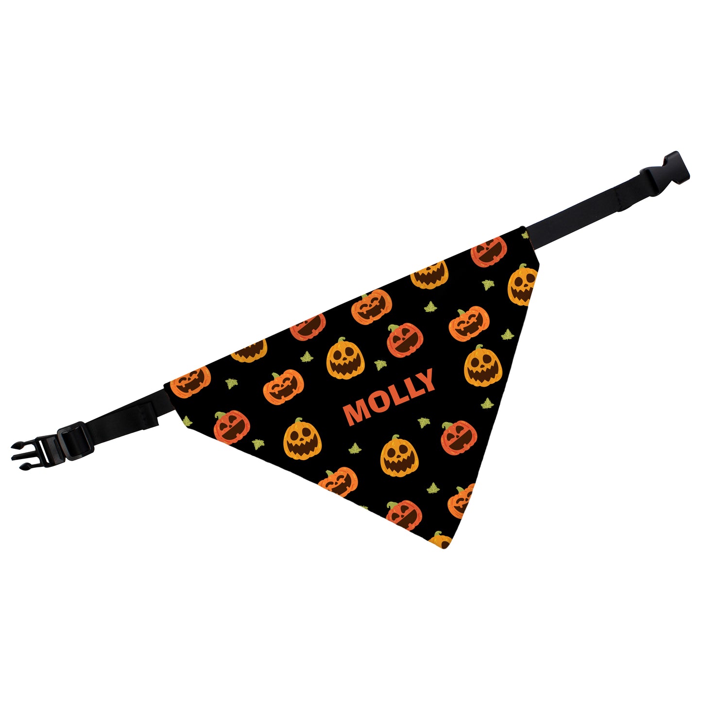 Personalised Pumpkin Patch Dog Bandana