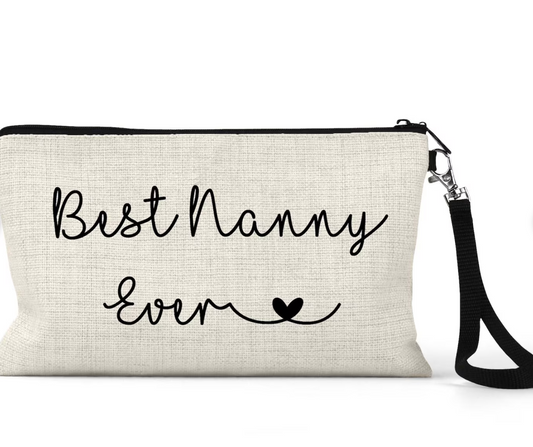 Nanny Gifts, Nanny Makeup Bag, Gift For Nan, Nanny Birthday Gift, Christmas Gift For Nan