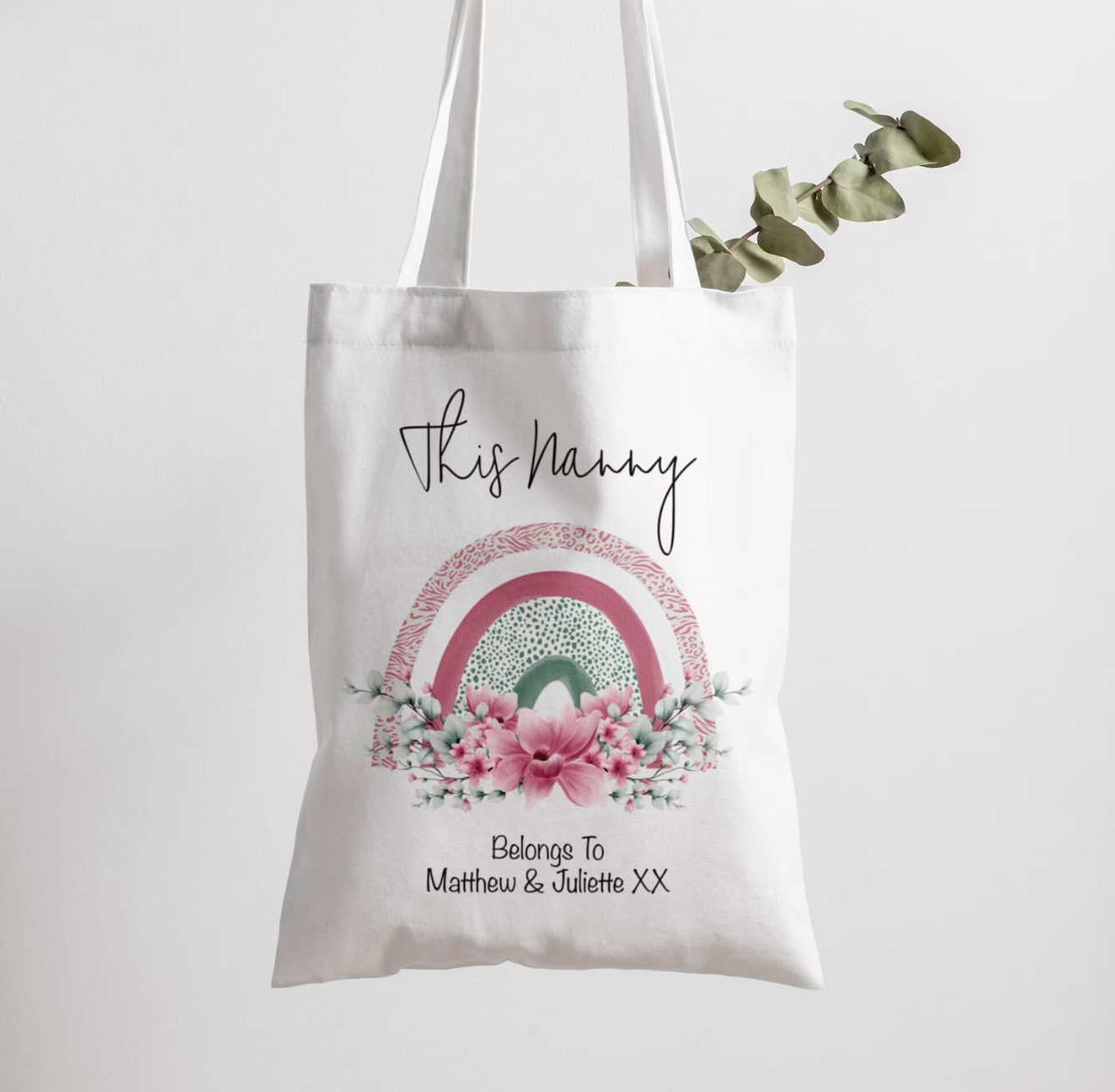 Personalised Nanny Gift, Nanny Tote Bag, Nanny Birthday Gift, Nanny Gift Bag, Nanny Christmas Gift, Gift For Nan Grandma Nana Nannie Granny