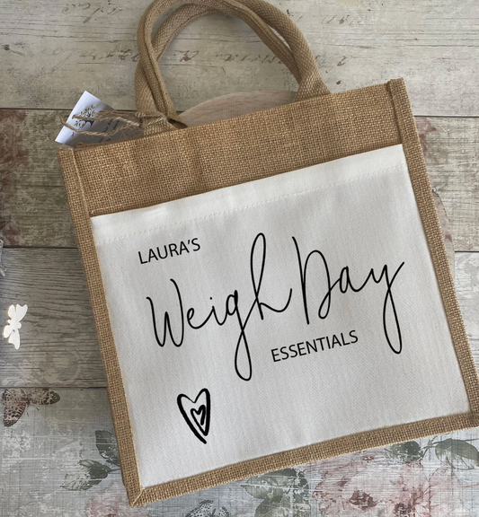 Weigh Day Essentials Bag, Slimming Essentials, Weight Loss Bag