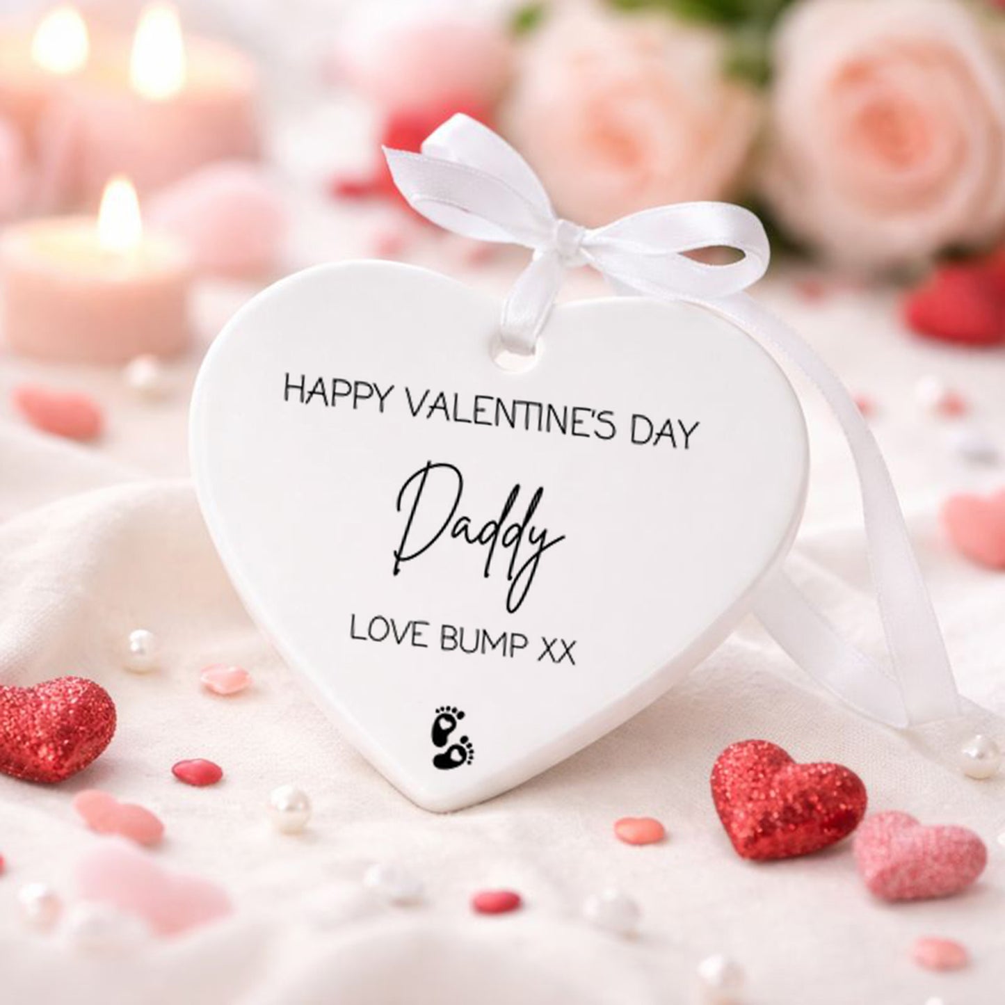 Valentine’s Day Gift From Bump – Daddy Gift From Bump, My First Valentine’s Day