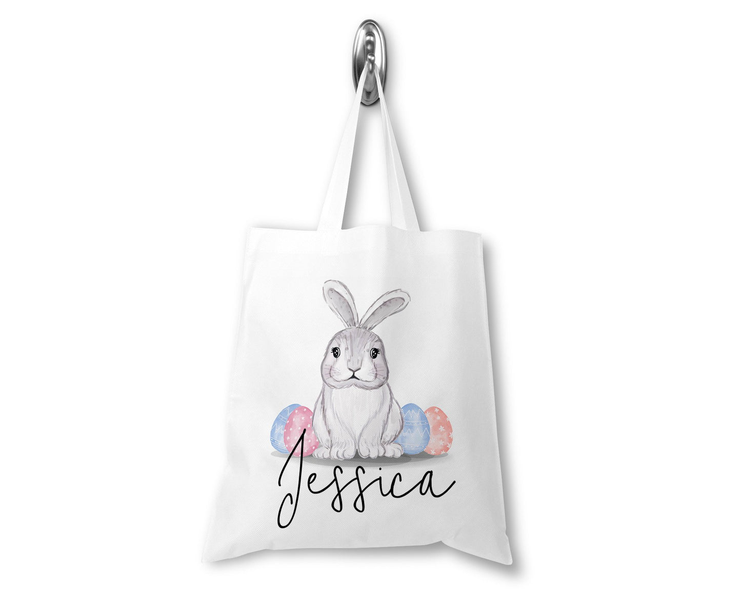 Personalised Easter Egg Gift Bag - Easter Gift For Kids - Easter Basket - Reusable Tote