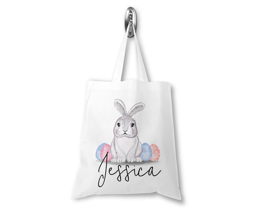 Personalised Easter Egg Gift Bag - Easter Gift For Kids - Easter Basket - Reusable Tote