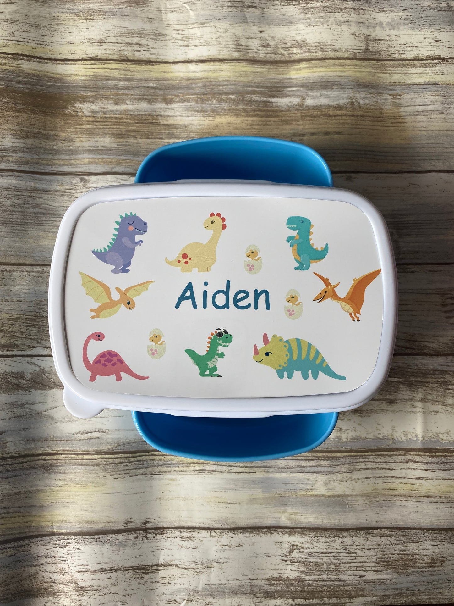 Personalised Snack Box For Kids, Dinosaur Gifts, Unicorn Gifts, Nursery Lunch Box