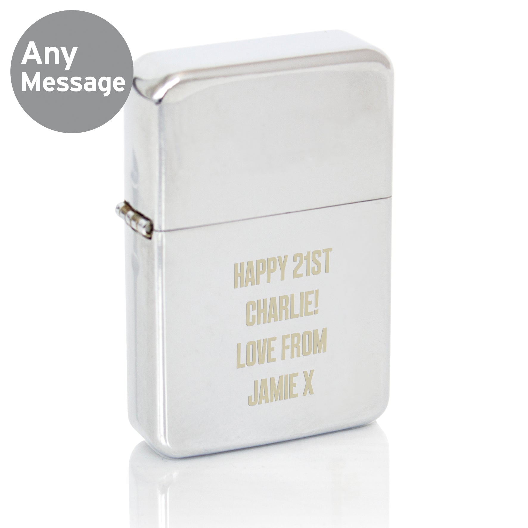 Personalised Bold Font Lighter