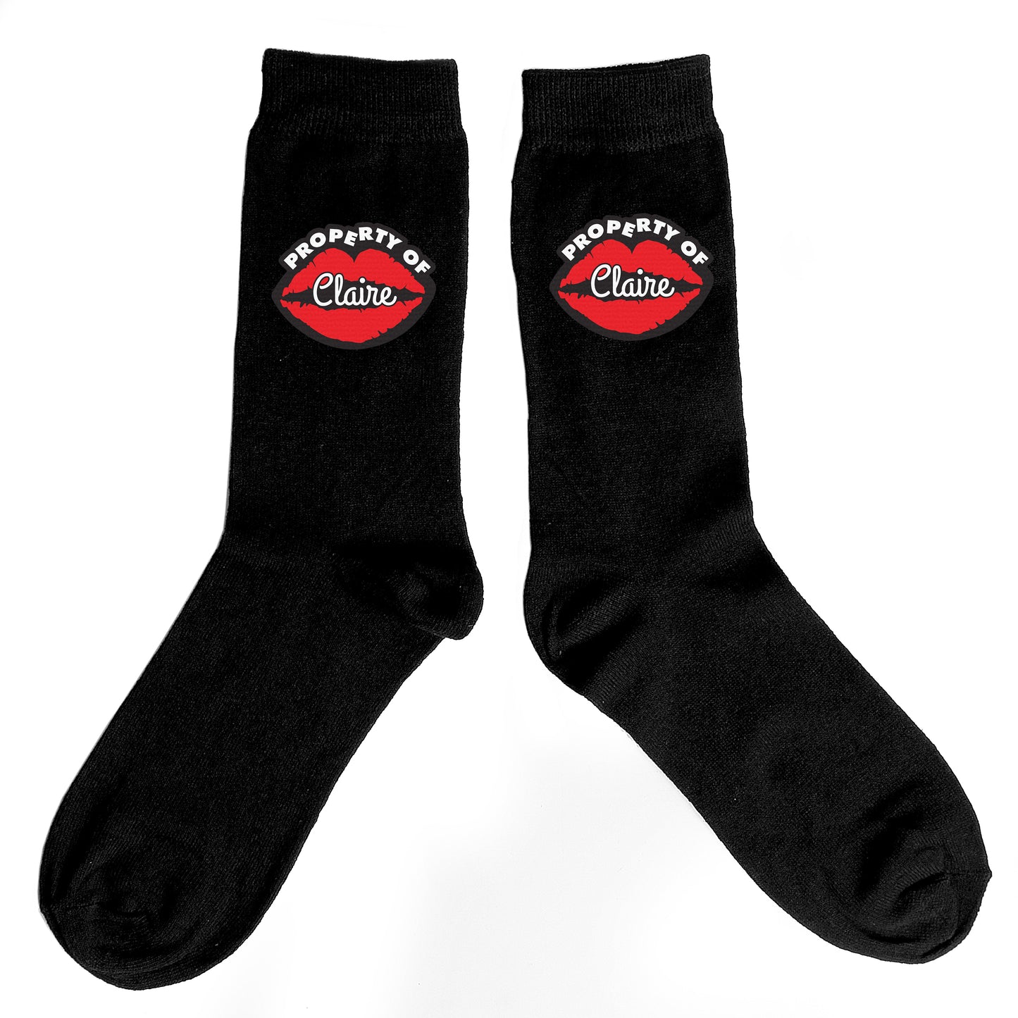 Personalised Property Of Mens Socks