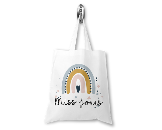 Personalised Teacher Tote Bag - Thank You Gift