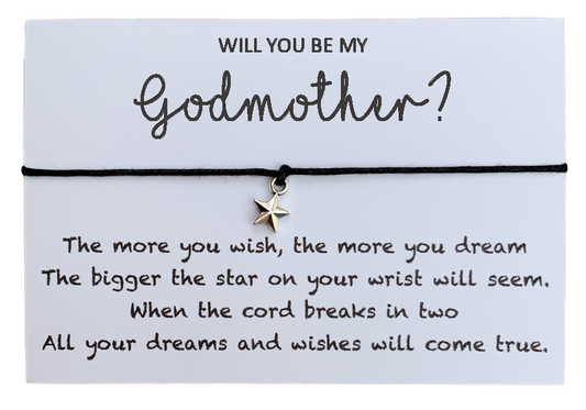 Will You Be My Godmother / Godfather Request Card, Christening Baptism Proposal