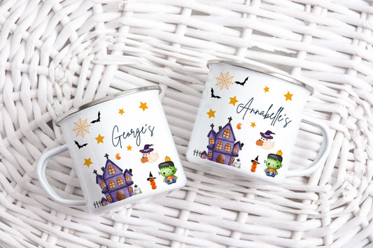 Halloween Enamel Mug For Kids